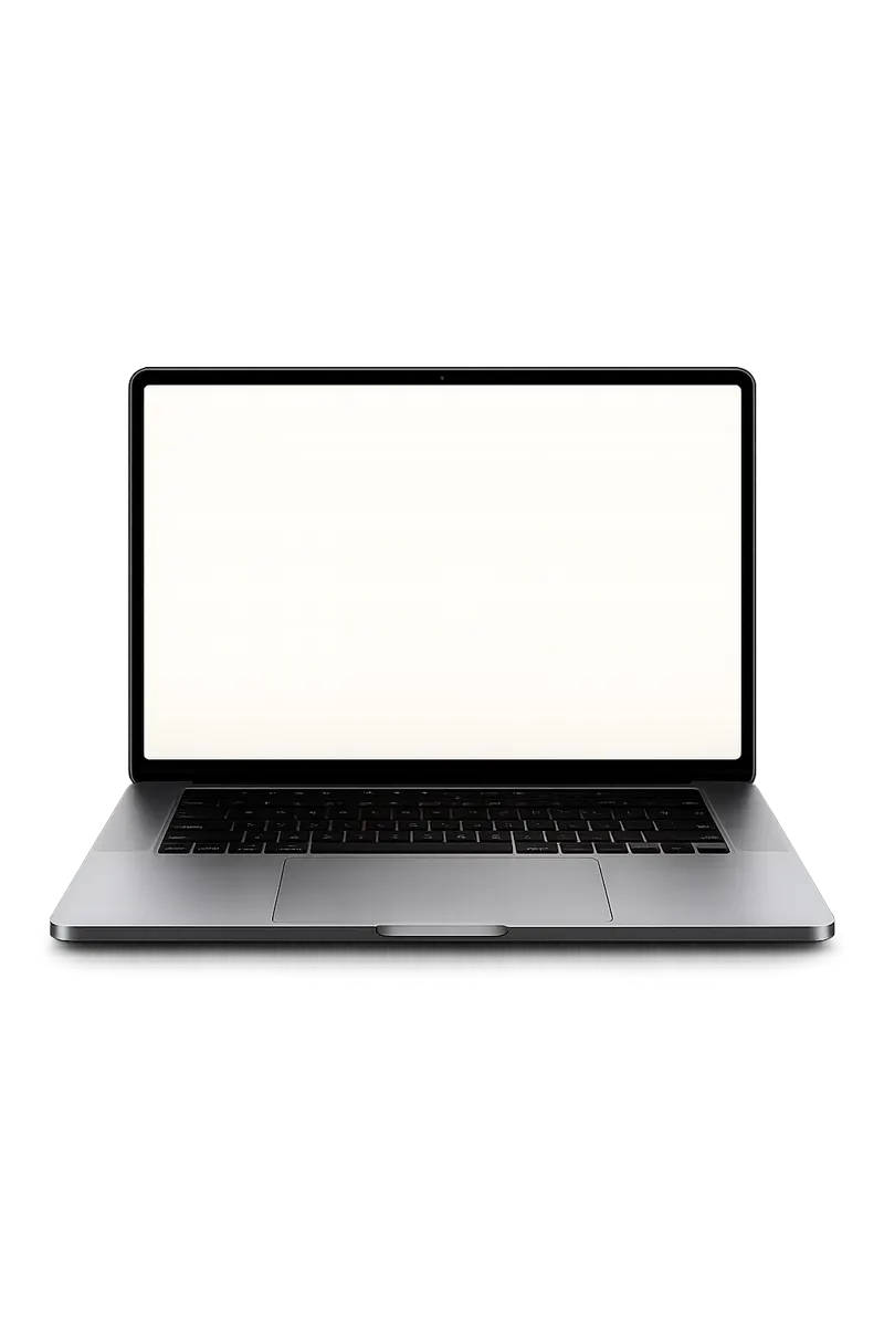 Panel de OP AI Works en MacBook